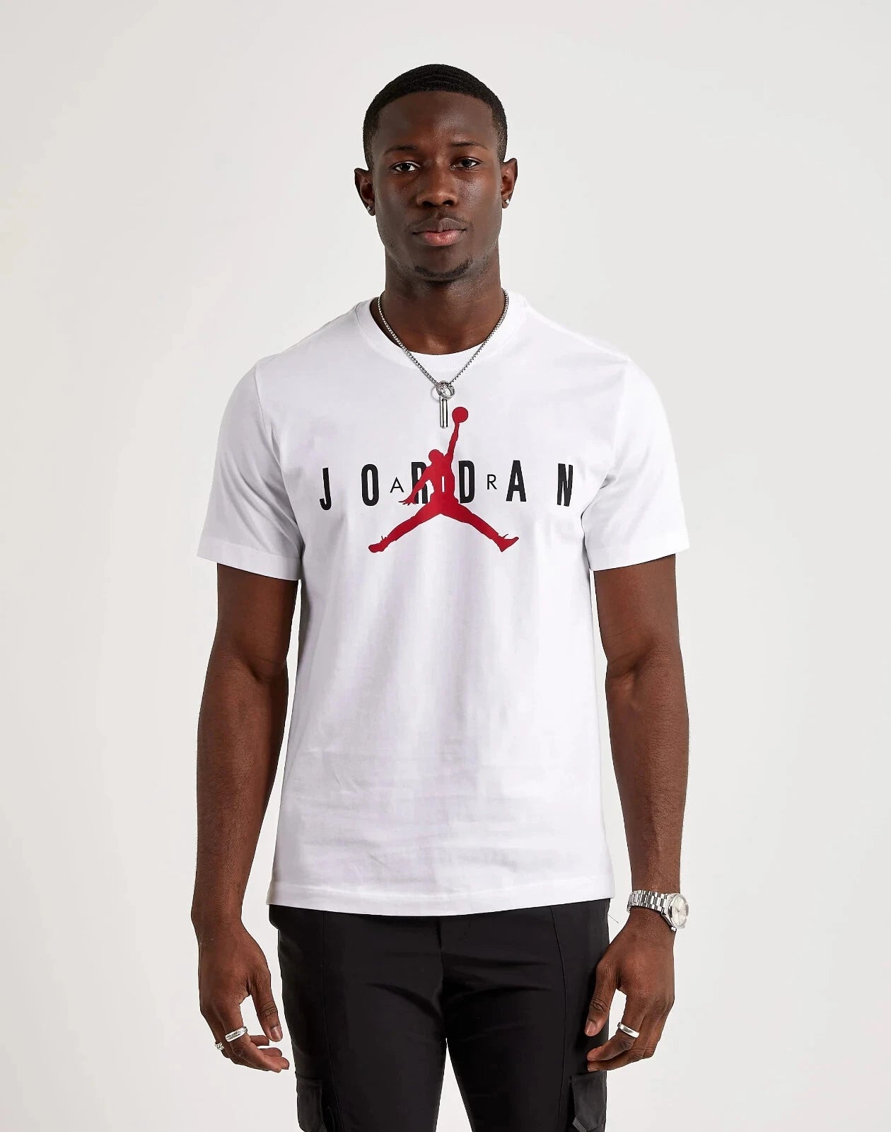 NIKE Air Jordan Wordmark Tee White