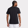 NIKE Graphic Multi Swoosh Logo Tee Black