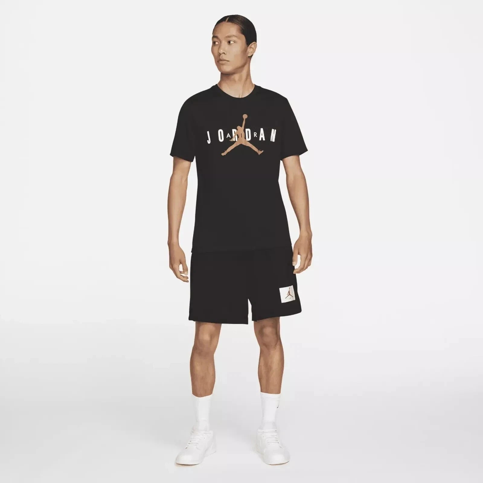 NIKE Air Jordan Wordmark T-Shirt Black
