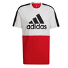 ADIDAS COLOURBLOCK JERSEY TEE WHITE/RED/BLK HE4330