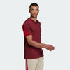 ADIDAS FI 3 STRIPE TEE BURGUNDY HC5242