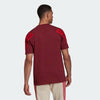 ADIDAS FI 3 STRIPE TEE BURGUNDY HC5242