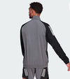 Adidas 1/4 ZIP TRAINING TOP GREY/BLK/WHI HP1880