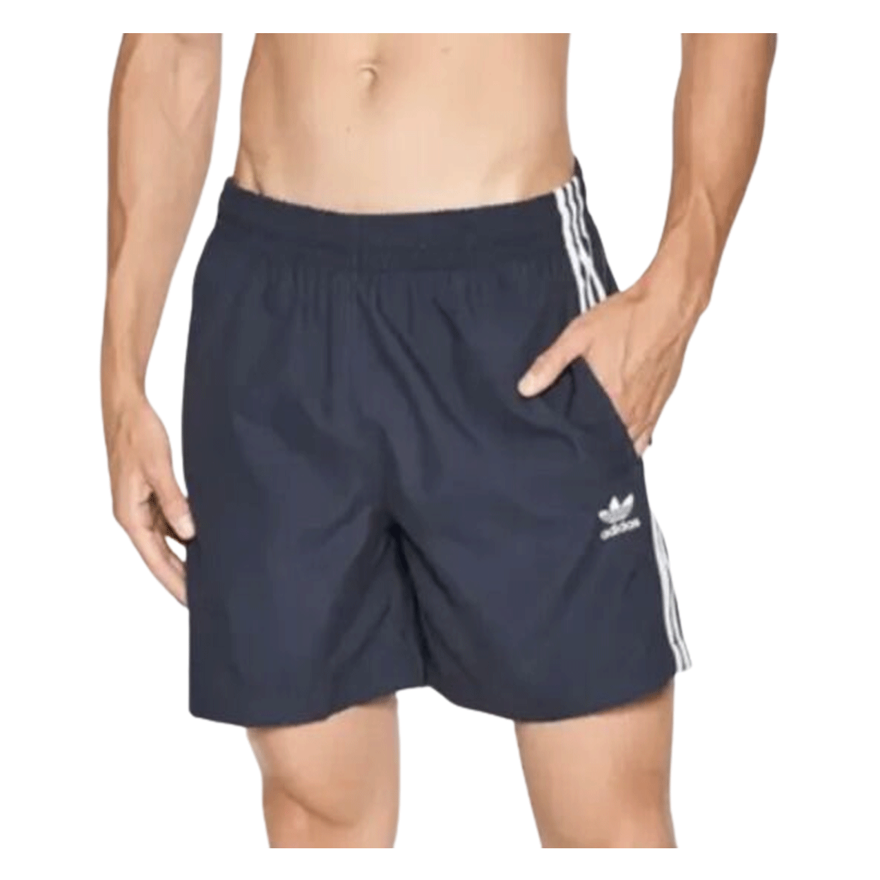 Adidas  3S SWIM SHORT NAVY/WHITE HF2117