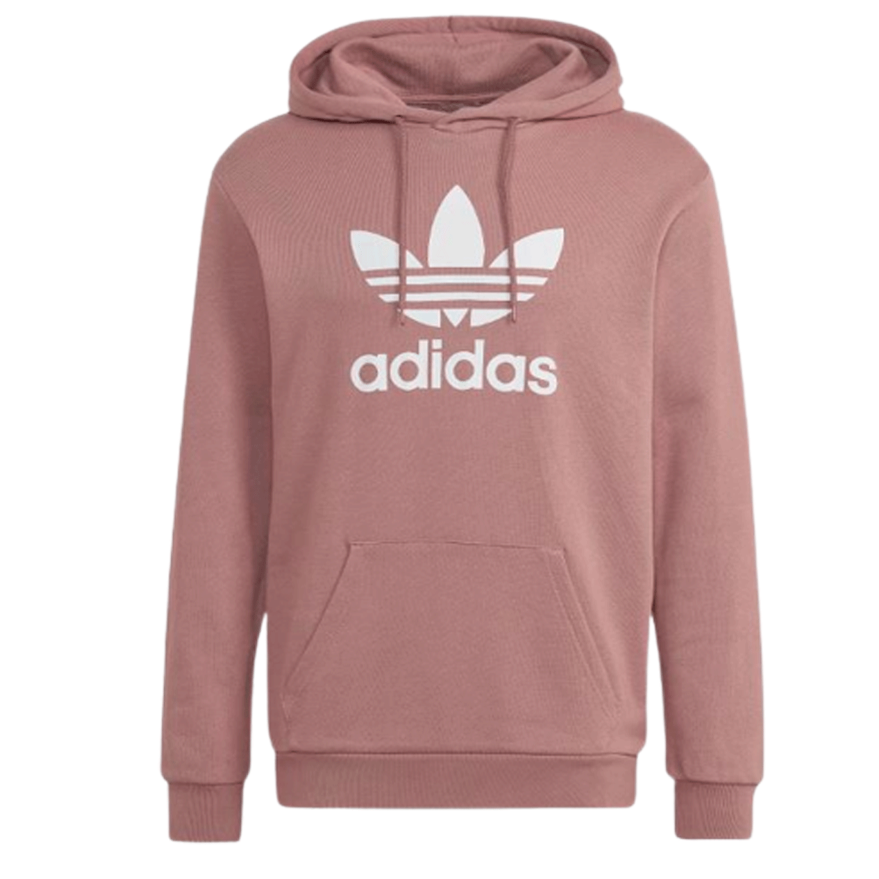 Adidas TREFOIL HOODY PALE BURGUNDY HM9325