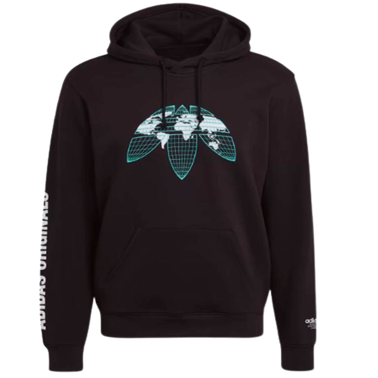 Adidas  UNITED GRAPHIC HOODIE BLACK HF4902