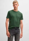 BOSS T-shirt Tales Open Green 50508584-341