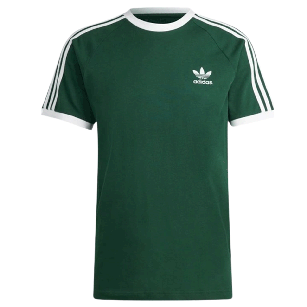 ADIDAS 3 STRIPE TEE DEEP GREEN IA4849