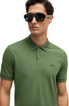 HUGO BOSS  PALLAS POLO GREEN 50468301-381