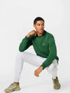 LACOSTE  CREW SWEAT VERT GREEN SH9608 00 SMI