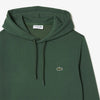 LACOSTE O H HOODIE VERT GREEN SH9623 00 SMI