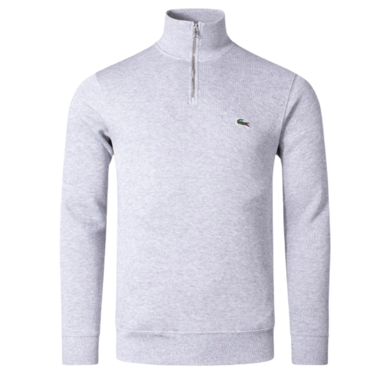 LACOSTE QUARTER ZIP SWEAT L GREY SH1927 00 CCA