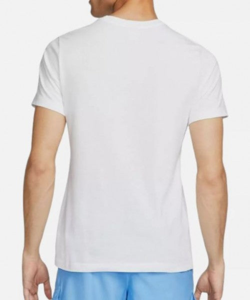 Nike Men&#39;s Classic Cotton Sportswear Swoosh Logo T-Shirt FQ7161-100