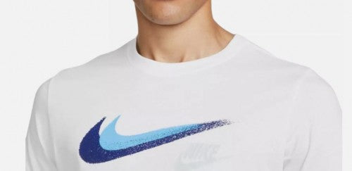 Nike Men&#39;s Classic Cotton Sportswear Swoosh Logo T-Shirt FQ7161-100