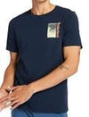 TIMBERLAND AF LOGO GRAPHIC TEE DARK SAPPHIRE TB0A24XP-433