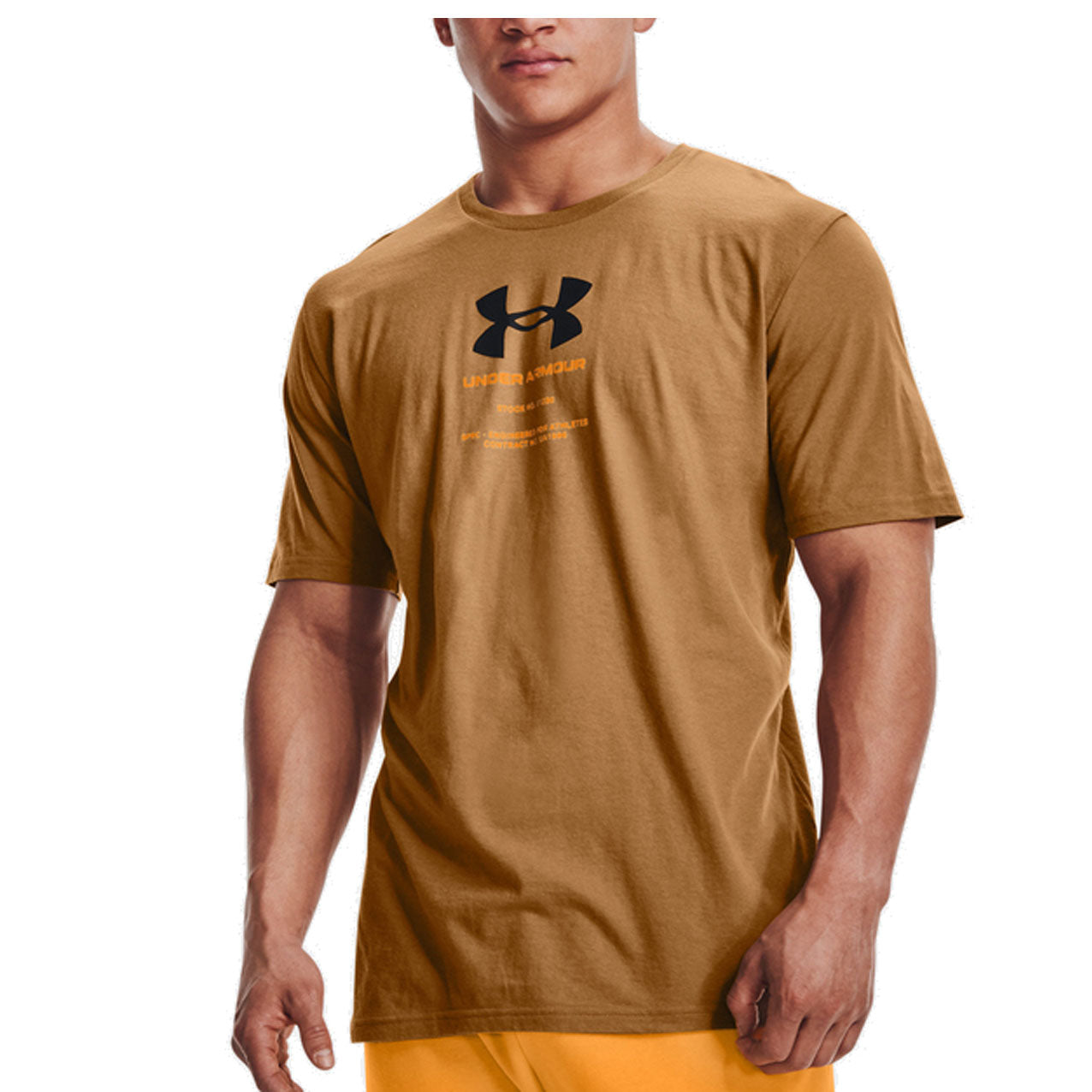 Under Armour ENGINEERED SYMBOL TEE TAN 1366443 277