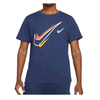 Nike Multi Swoosh Mens T-Shirt Navy  DQ3944-410