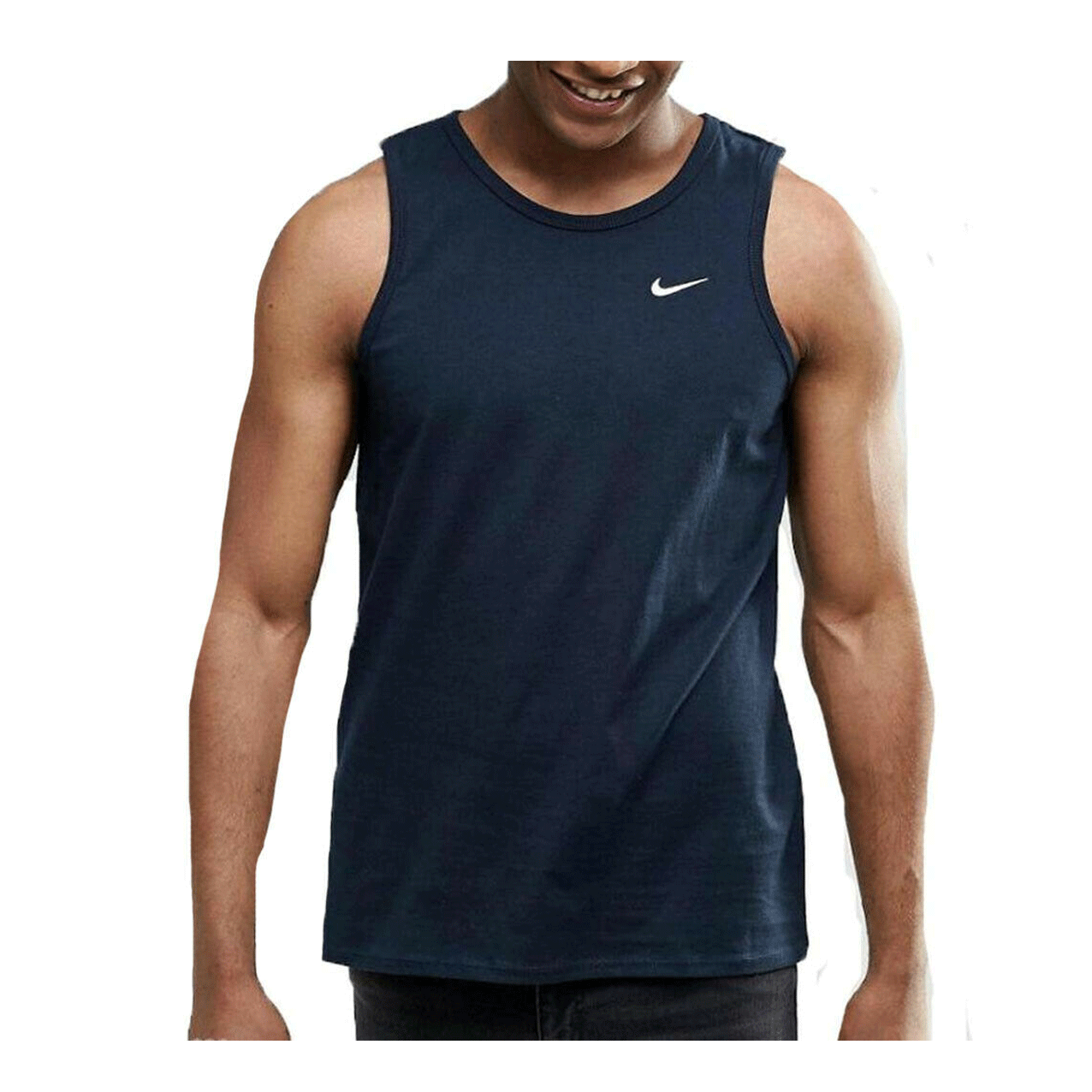 Nike Swoosh Men's Navy   Vest Retro 823645-451