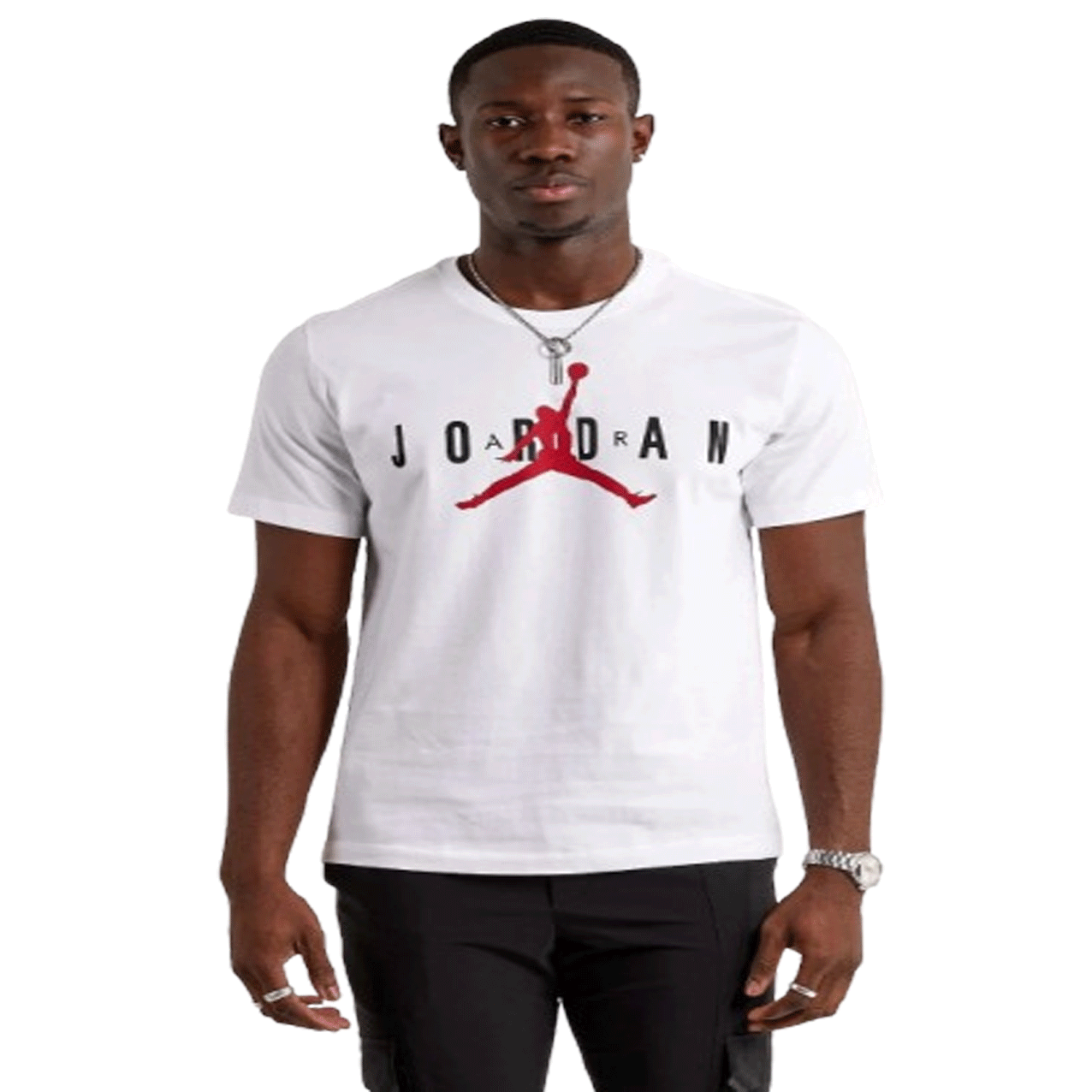 NIKE Air Jordan Wordmark Tee White  CK4212-103