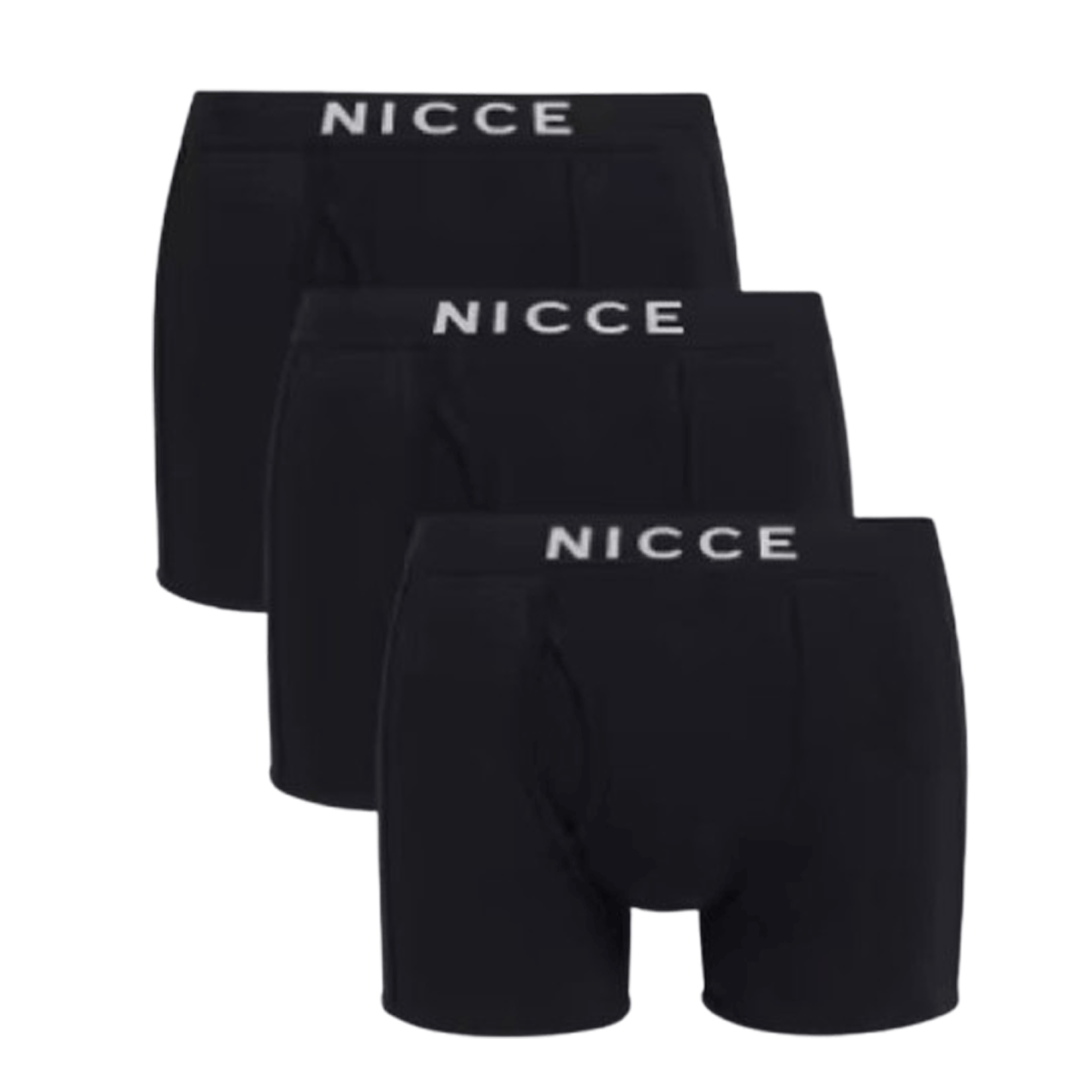 NICCE 3PK CUBAR BOXERS BLACK 0178-K011-0001