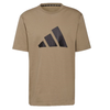 ADIDAS FUTURE ICONS LOGO TEE KHAKI/BLK H39751