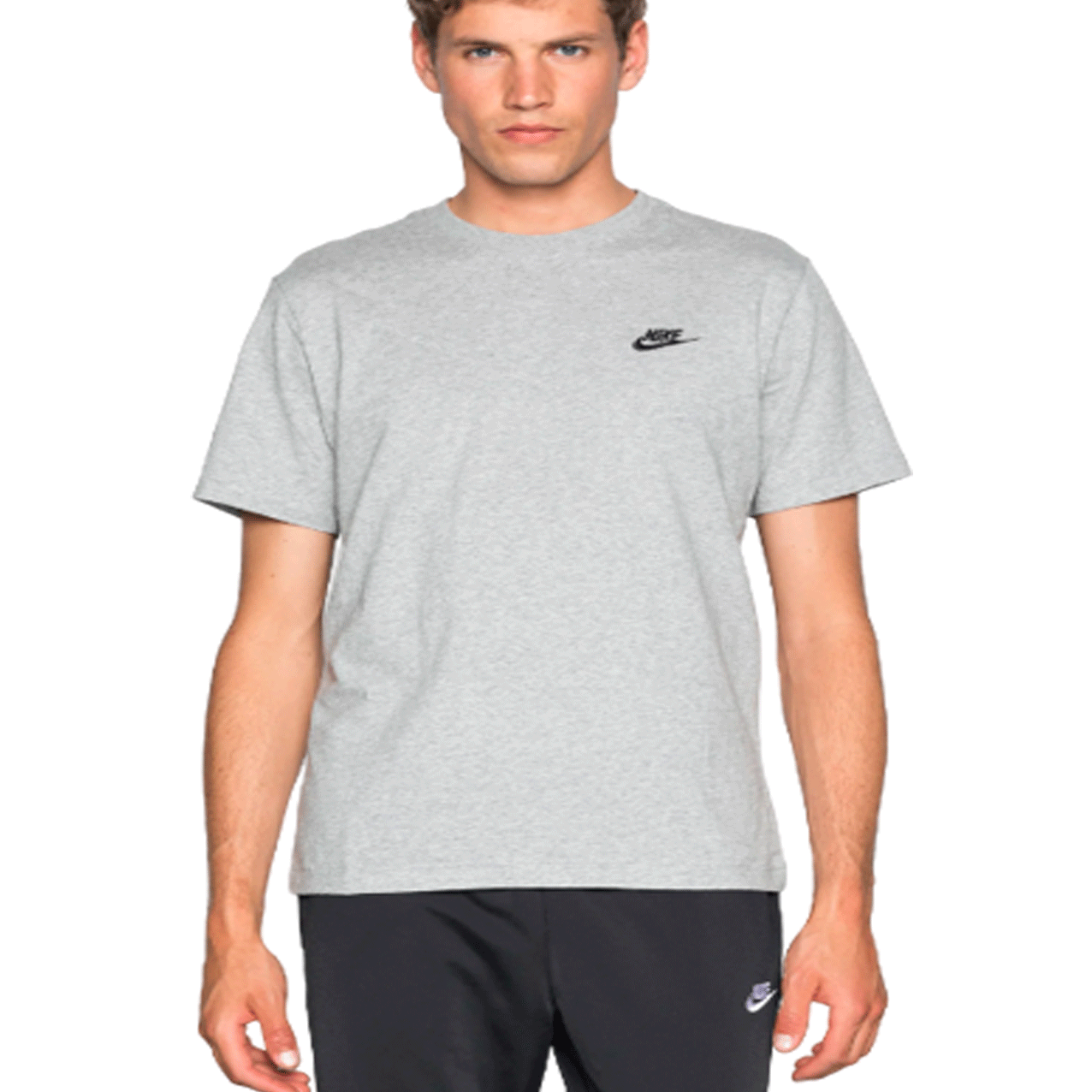 NIKE CLUB TEE MISTY GREY  827021-063