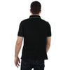 Lyle &amp; Scott HEAVY RIB TIPPED POLO TOP BLACK SP1400V-Z865