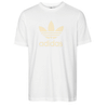 Adidas orginal T Shirt tee top TEAL blue S M L three stripe retro gymwear training FM3790 freeshipping - Benson66