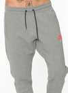 Nike Air Mens Sports Joggers Cuffed  Grey