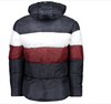 LYLE &amp; SCOTT BLOCK PUFFA JACKET NAVY/WHI/RED JK1200V-Z766