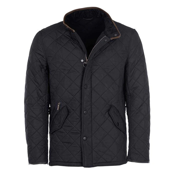 Barbour Quilted Jacket Powell Black  MQU0281BK11