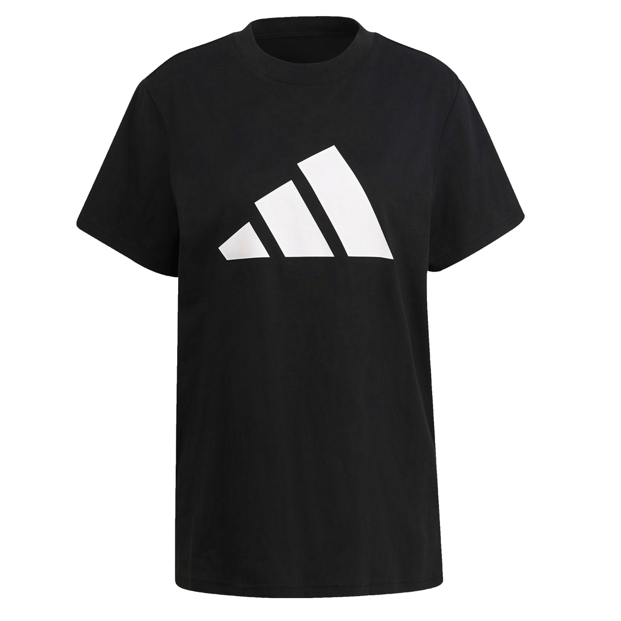 ADIDAS WOMENS FUTURE ICONS TEE BLACK H24100