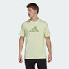 ADIDAS 3 BAR TEE LIME GREEN HF4758