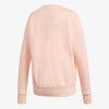 ADIDAS WOMENS BOS CREW JUMPER PEACH GC6926