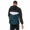 Adidas TOWNING JACKET BLK-BLU-GRN DU8380