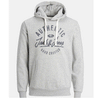 JACK &amp; JONES HEROS SWEAT HOOD LIGHT GREY 12183445