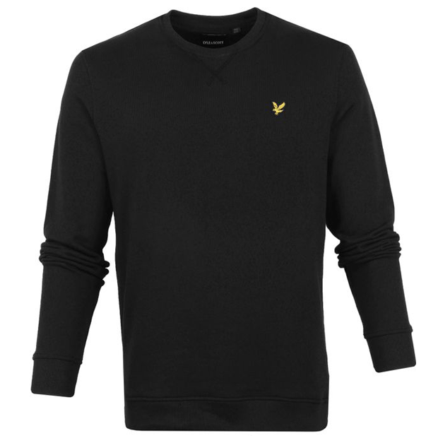 LYLE & SCOTT CREW SWEATSHIRT BLACK  ML424VOG-Z865