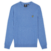 LYLE &amp; SCOTT MERINO CREW JUMPER CORN BLUE KN400VC-Z502