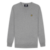 LYLE &amp; SCOTT MERINO CREW JUMPER MID GREY KN400VC-T28