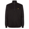 LYLE &amp; SCOTT ZIP TOP BLACK KN330G