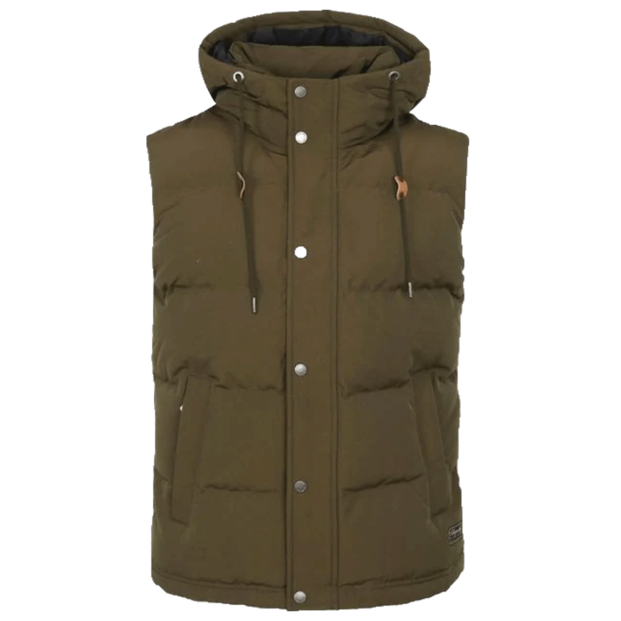 SUPERDRY HOOD EVERSET GILET OLIVE  M5011146A-L03