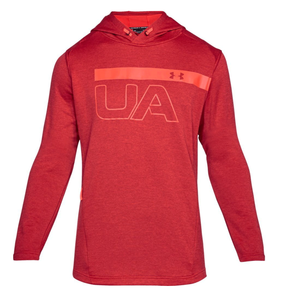 UNDER ARMOUR MK1 TERRY HOODY RED 1306445-629