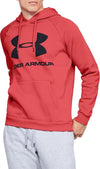 Under Armour RIVAL FLEECE OH HOODIE RED 1345628-646