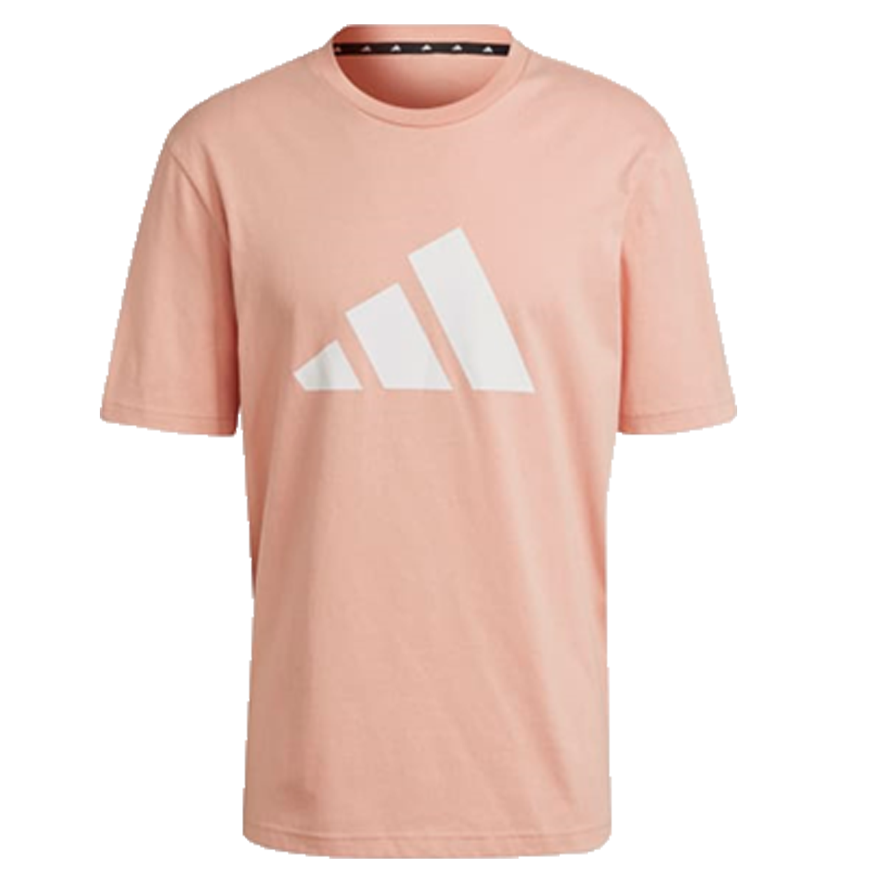 ADIDAS FUTURE ICON TEE PEACH/WHITE H39748