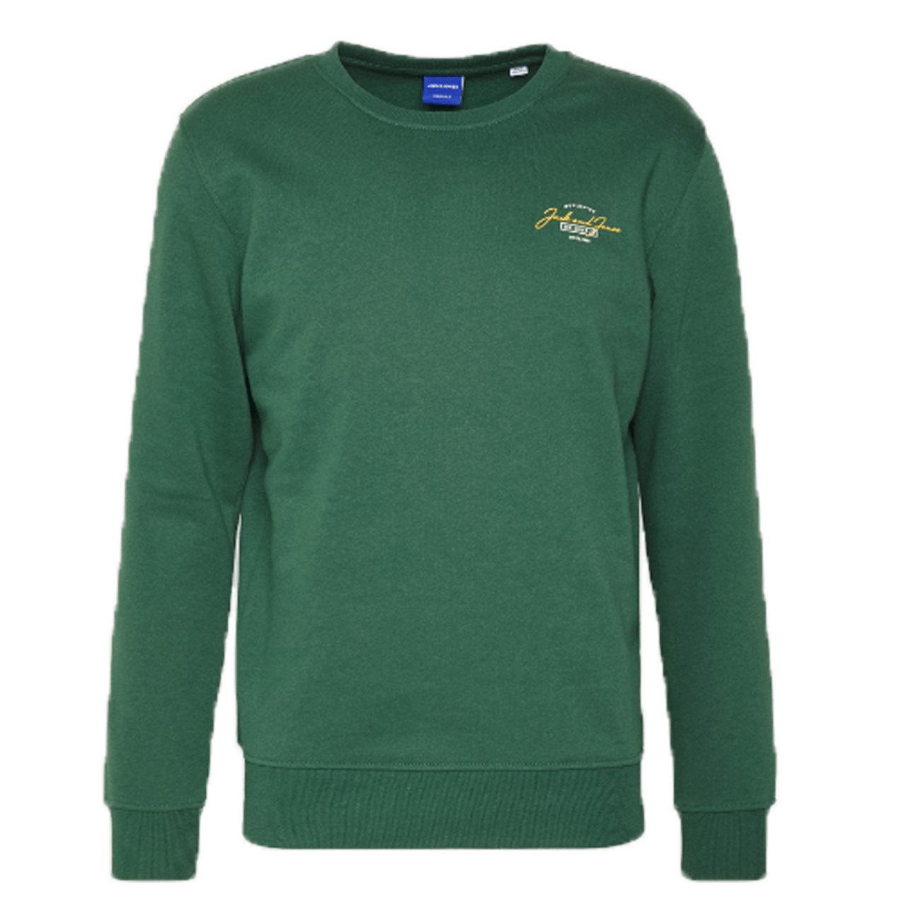 JACK & JONES JORFERRY CREW SWEAT TREKKING GREEN 12225200