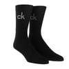 CALVIN KLEIN 2 PACK DESMOND SOCKS BLACK ECY269*96