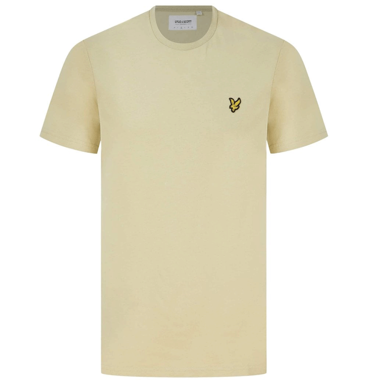 LYLE & SCOTT PLAIN T-SHIRT NATURAL GREEN TS400VOG-W591