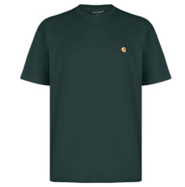 CARHARTT  S/S CHASE TEE FRAISER/GOLD I026391-0JJXX