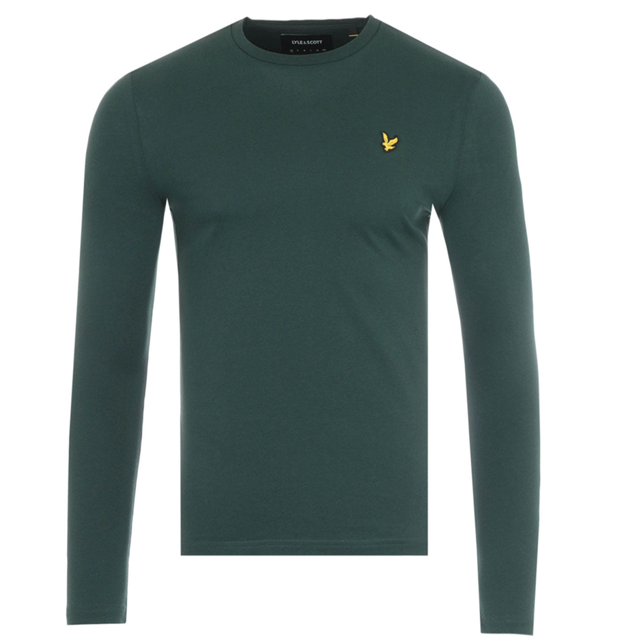 LYLE & SCOTT MERINO CREW JUMPER GREEN KN400VC-Z163