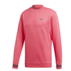 ADIDAS PIQUE L/S CREW JUMPER PINK DU7855